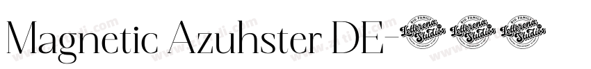 Magnetic Azuhster DE字体转换 Magnetic Azuhster DE字体转换